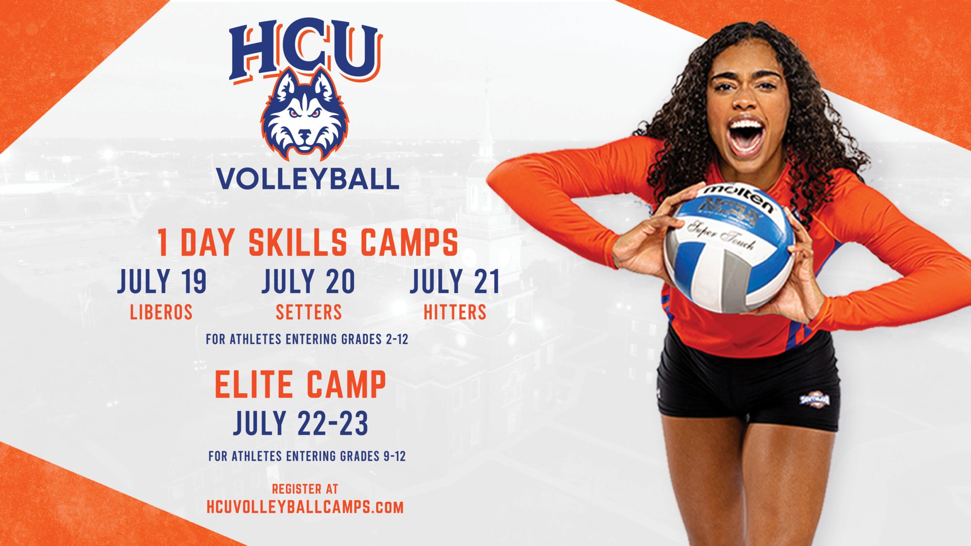 Houston Christian University Volleyball Camps Houston, TX